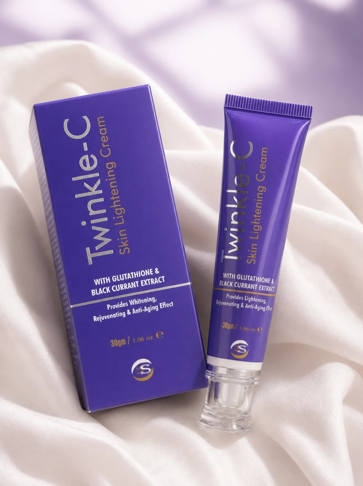 Twinkle-C Skin Lightening Cream with Glutathione & Black Currant