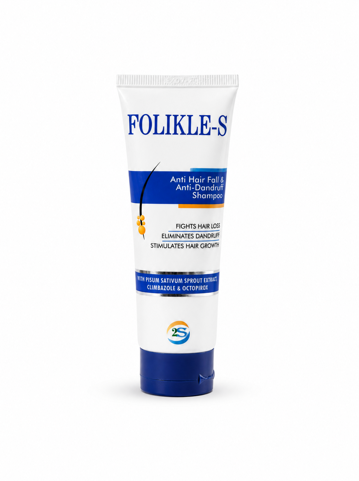 Folikle-S Anti-Hair Fall Shampoo for Dandruff Control