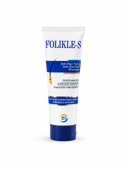 Folikle-S Anti-Hair Fall Shampoo for Dandruff Control