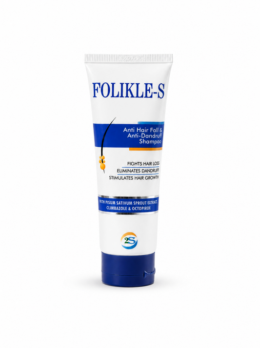 Folikle-S Anti-Hair Fall Shampoo for Dandruff Control