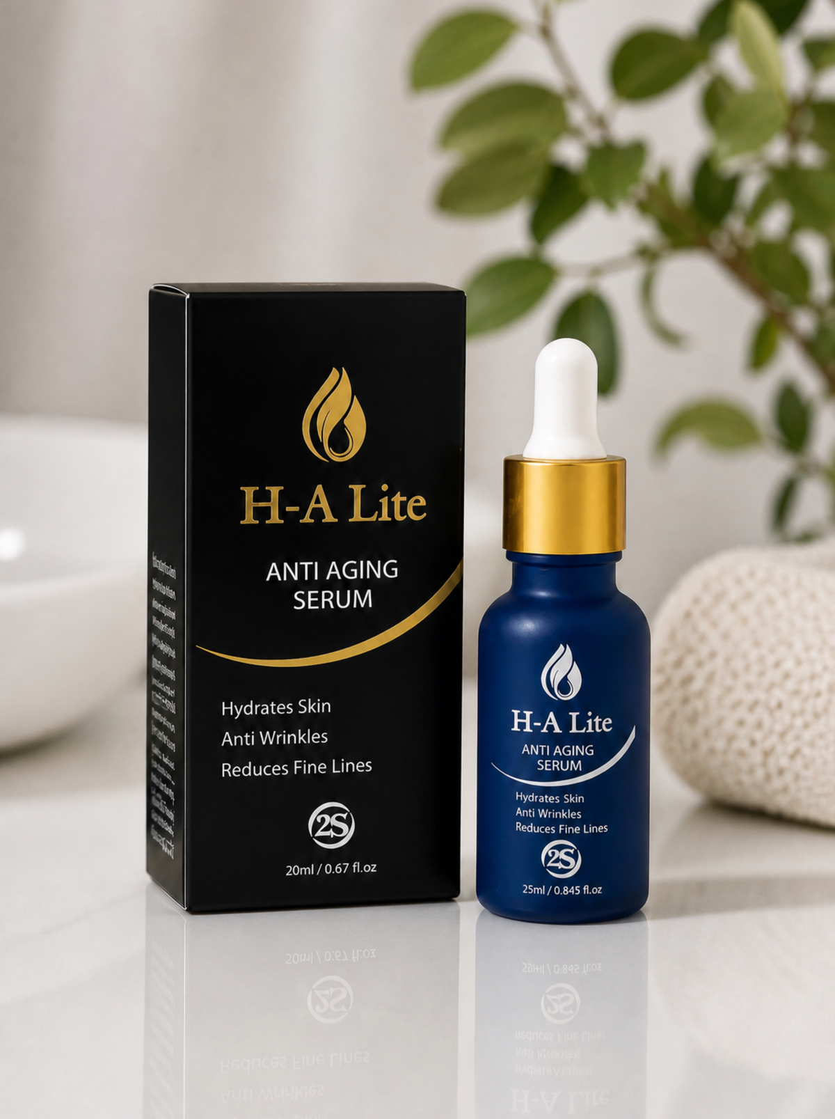 H-A Lite Anti-Aging Serum for Wrinkles & Hydration
