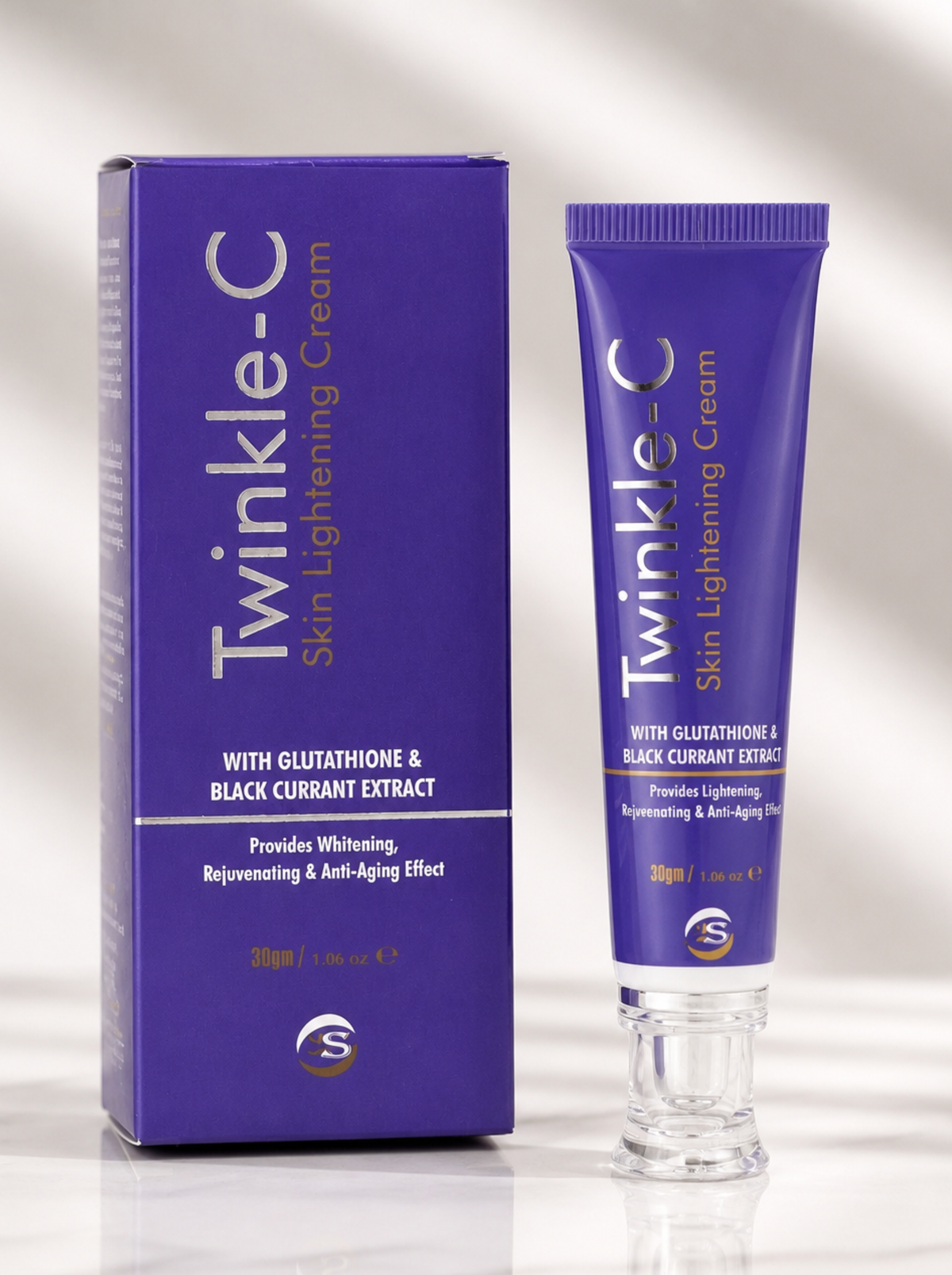 Twinkle-C Skin Lightening Cream with Glutathione & Black Currant